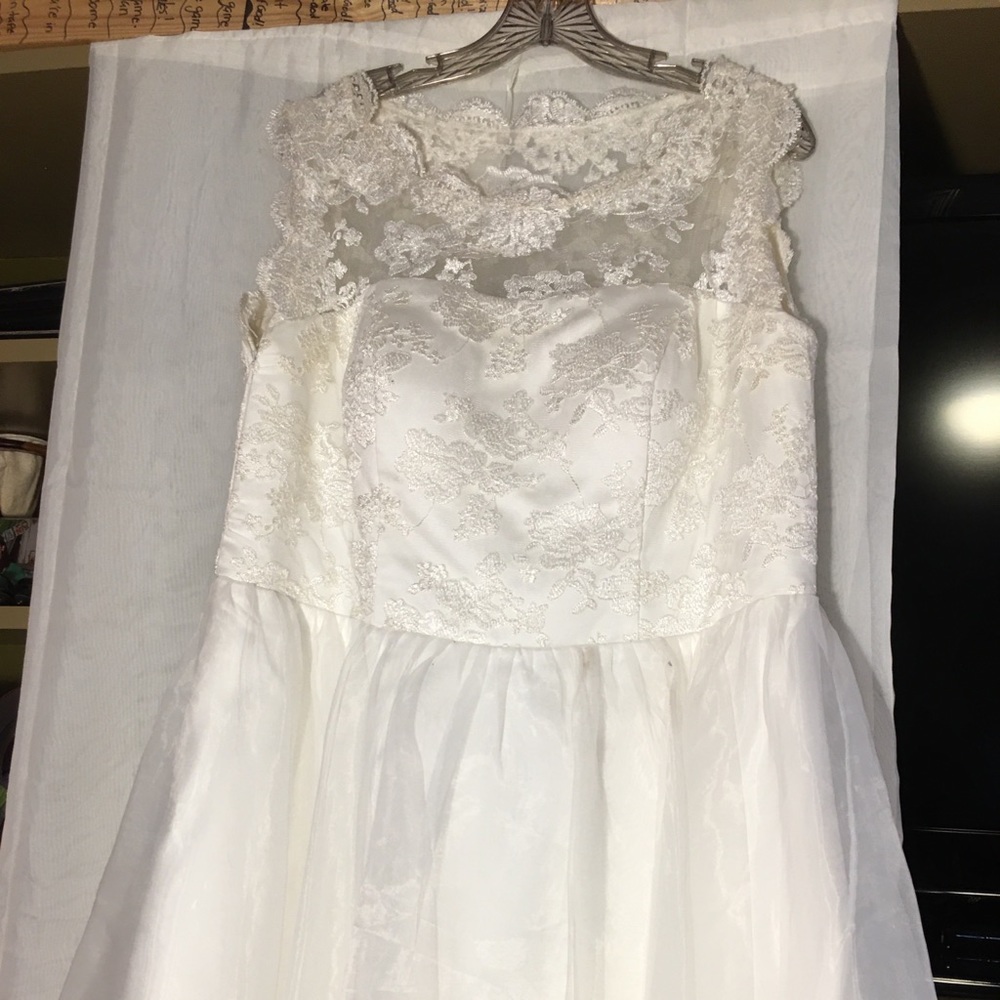 Plus Size White Wedding Dress